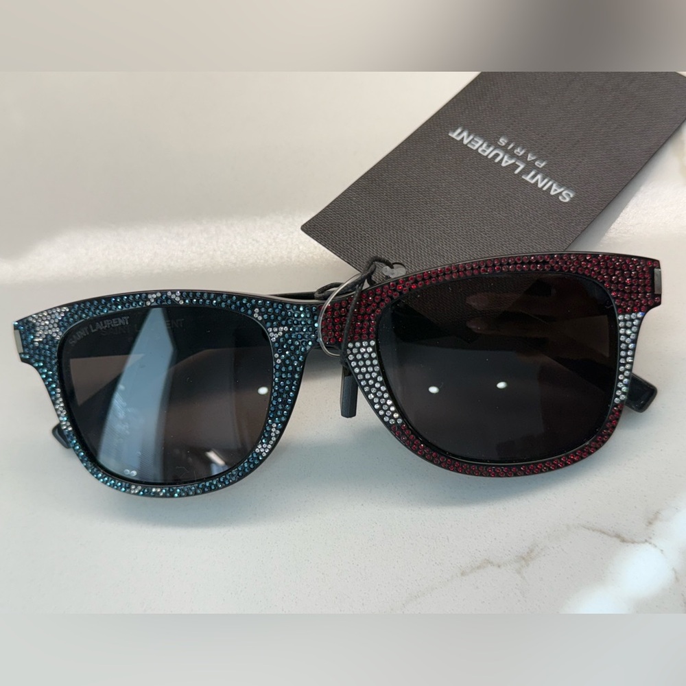 Saint Laurent Crystal Sunglasses